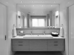 Wall-to-wall sink photo