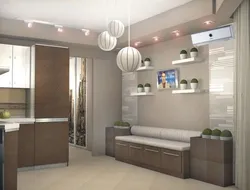 Екі бөлмелі көкірекшедегі асүй дизайны