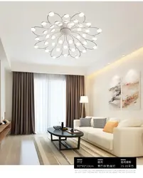 Mənzillərdə çilçıraqlı tavanlar foto