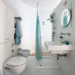 Bathroom design with shower and bidet