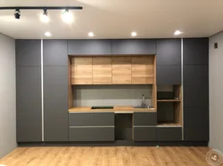 Photo Of Kitchen In Apartment Cabinets