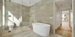 Bathroom interior floor photo