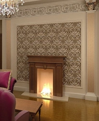 Walls With Baguettes In The Living Room Interior
