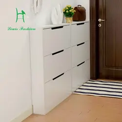 Тумба в прихожей в интерьере