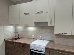 Niagara oak countertop in the kitchen interior