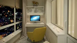 Children's room on the loggia design