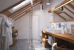 Bath design with beams