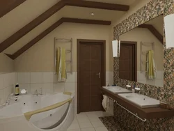 Bath design with beams