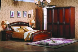 Walnut bedroom furniture photo