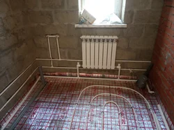 Bathroom heating photo