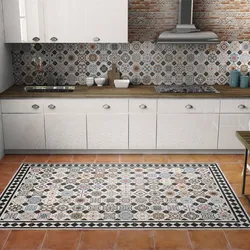 Zamin Va Backsplash Uchun Oshxona Dizayni Plitalari