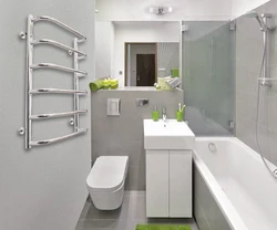 Design of a small separate bathroom