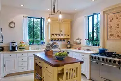 Design the kitchen interior