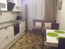 Дизайн кухни 9м2 с диваном