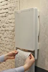Heater in the bath photo