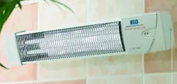 Heater in the bath photo