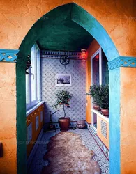 Oriental loggia design