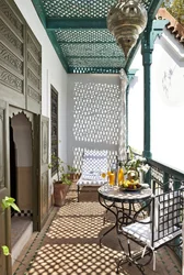 Oriental loggia design