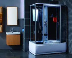 Bath shower cabin 2 in 1 photo