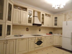 Kitchen ivory photo matte