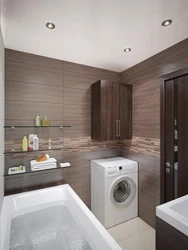 Bathroom Design For A Three-Room Apartment