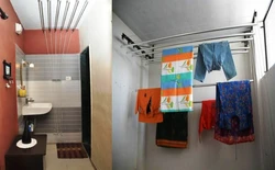 Drying in the bathroom photo