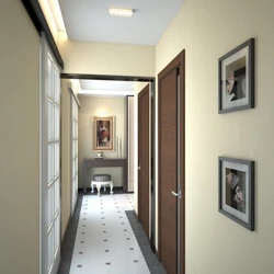 Photo of the corridor in a three-room apartment