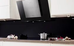 Kitchen hood 60 cm photo in the interior