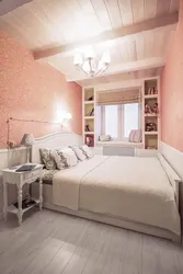 Bedroom design in Khrushchev 8 sq.m.