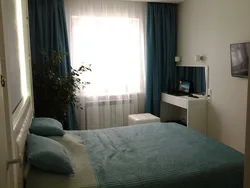 Bedroom design in Khrushchev 8 sq.m.
