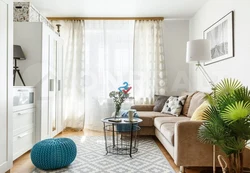 Scandinavian style in the interior of an apartment room