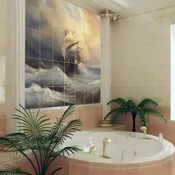 Photo of a panel in the bathroom