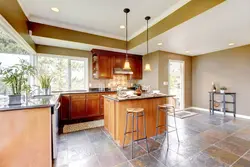 Kitchen renovation ceiling walls photo