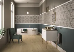 Плиткаҳои Сафолиии Italon Дар Дохили Ванна