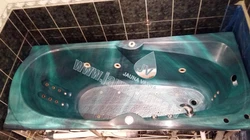 Acrylic Bathtub Painting Photo