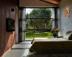 Bedroom design with terrace