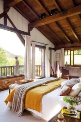 Bedroom design with terrace
