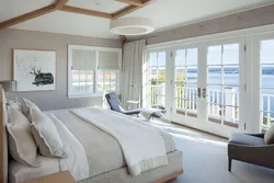 Bedroom design with terrace