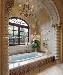 Qala Üslubunda Hamam Dizaynı