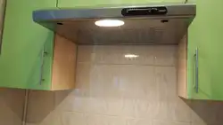 Photo of a kitchen with a 50 cm hood