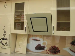 Photo of a kitchen with a 50 cm hood