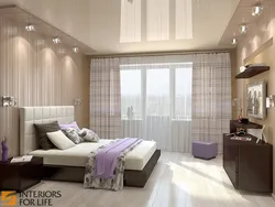 Photo of suspended ceilings in a bedroom 14 sq m photo