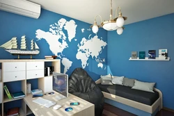 Wall Design For A Teenager'S Bedroom
