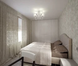 Khrushchev bedroom design 9 sq.m.