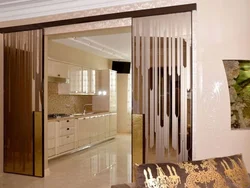 Compartment Doors To The Kitchen Photo