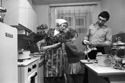 Photo of a kitchen from 1980