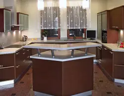 Фото Кухни Буквой П С Барной