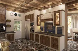 Yashash Xonasi Oshxona Chalet Dizayni