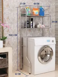 Фото Тумбы В Ванную Комнату С Стиральной