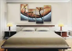 What photos to hang in the bedroom above the bed